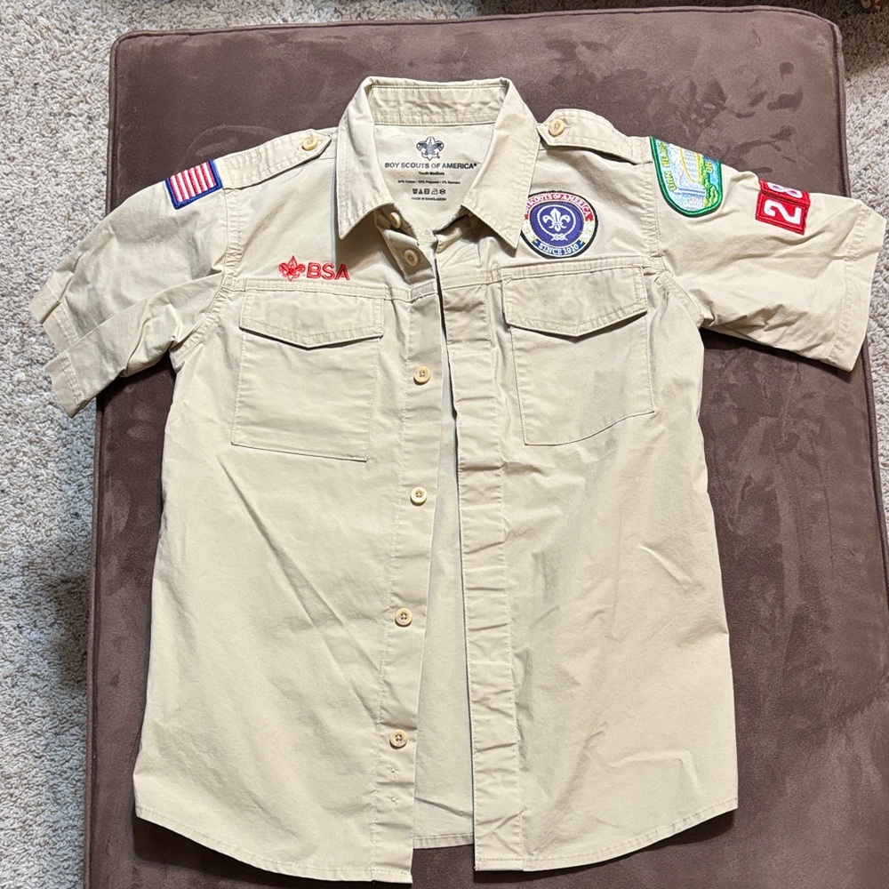 BSA Boy scouts shirt.